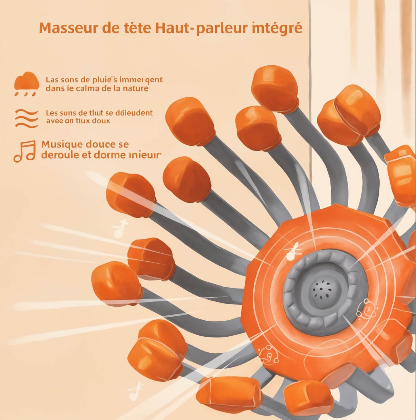 NeuroFlow™ – Masseur crânien relaxant