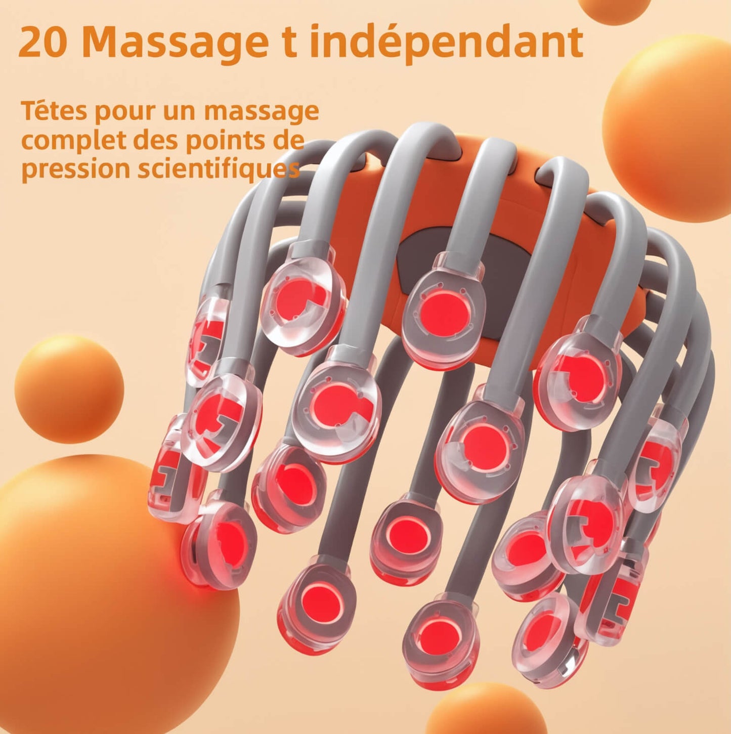 NeuroFlow™ – Masseur crânien relaxant